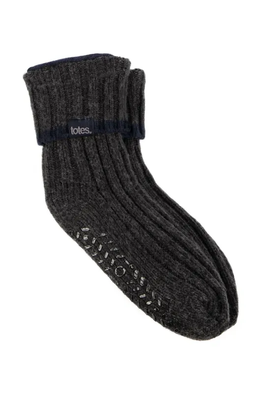 totes Mens Chunky Slipper Sock - - Size: Onesize