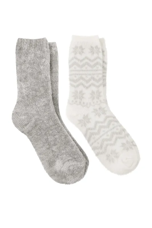 totes Womens Supersoft Bed Socks Twin Pack - - Size: Onesize
