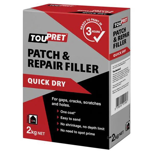 Toupret FGREB05GB Quick Dry Patch & Repair 5kg