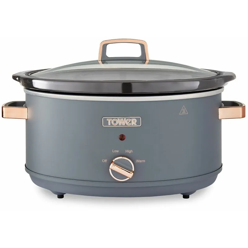 T16043GRY - Cavaletto 6.5L Slow Cooker - Tower