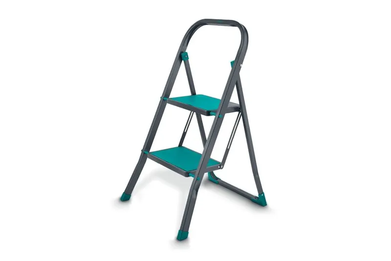Tower 2 Tread Step Ladder in Teal - Teal