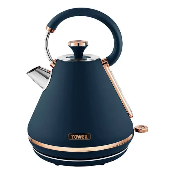 Tower Cavaletto 1.7 Litre Kettle Pyramid Midnight Blue