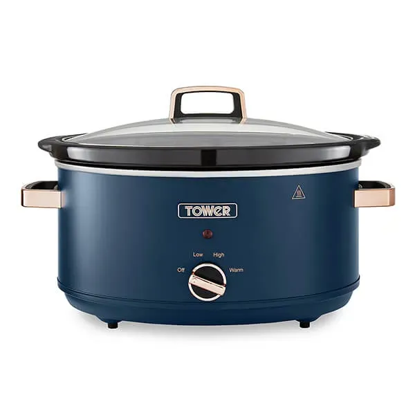 Tower Cavaletto 6.5L Slow Cooker Midnight Blue