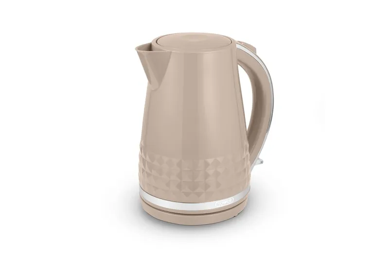 Tower Jug Kettle Solitaire Range 1.5L 3KW Fast Boil Latte/Chrome T10075MSH in Beige Size: A Beige A