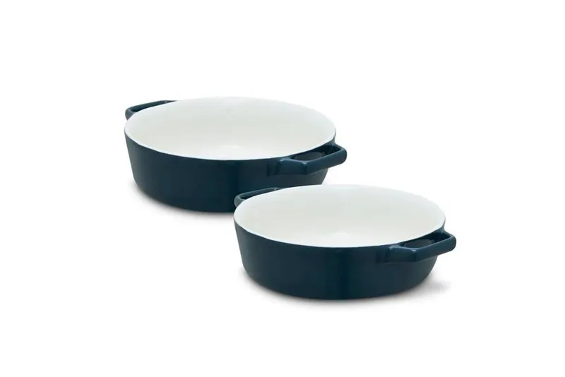 Tower Nattura Round Baking Dish in Navy Size: 1 Pack - Navy - Size: 1 Pack