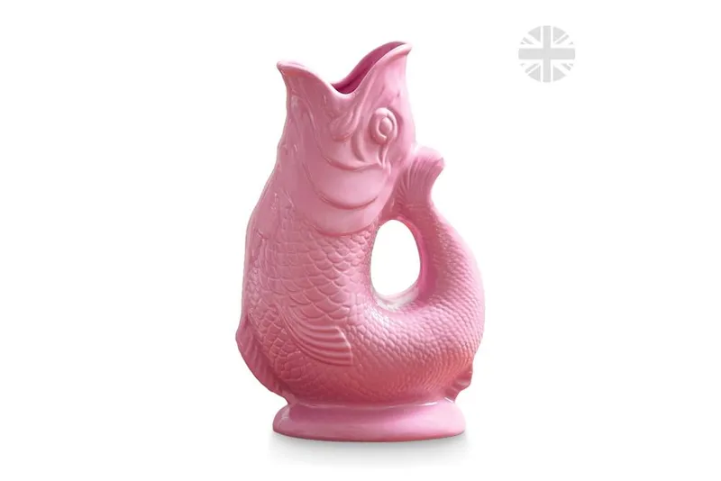 Tower Unisex Wade Fish Jug 0.6L in Pink Size: 1 Pack Pink female