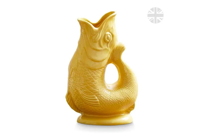 Tower Wade Fish Jug 0.6L Yellow Size: 1 Pack - Yellow - Size: 1 Pack
