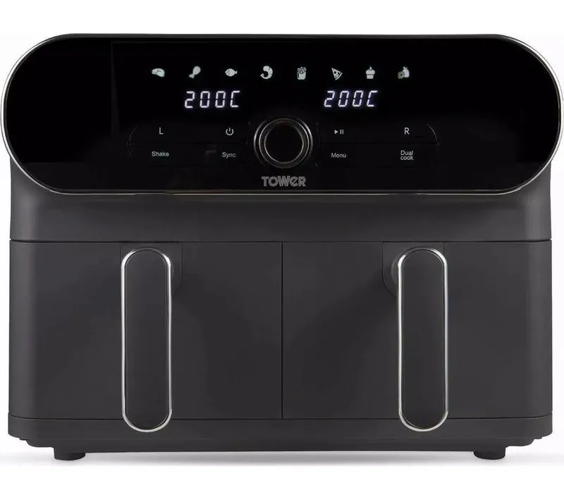 Tower Vortx Elite T17138 Air Fryer - Grey, Silver/Grey