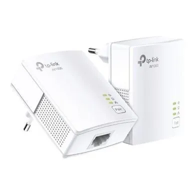 TP-Link TL-PA7017 Kit - Starter Kit - bridge - GigE HomePlug AV Hpav HomePlug AV Hpav 2.0 - wall-pluggable pack of 2