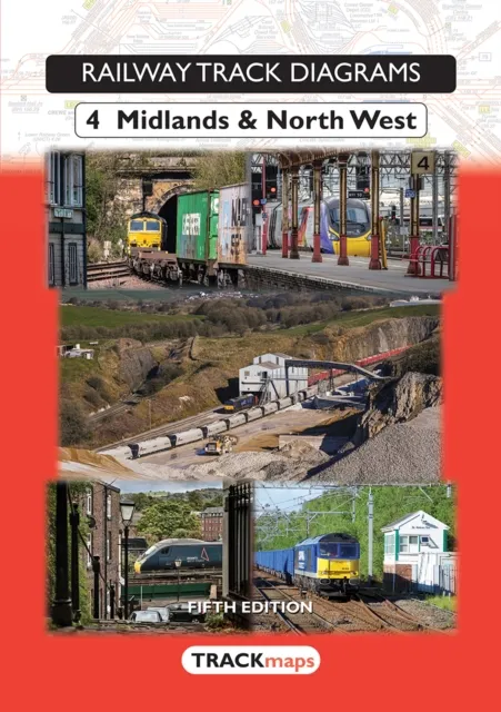 TRACKmaps Book 4: Midlands & North West