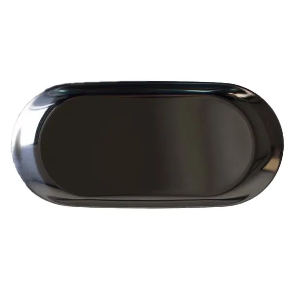 Transformulas Dresser Tray Silver Med 18x8.5cm in Black Size: 18x8.5 cm Black 18x8.5 cm