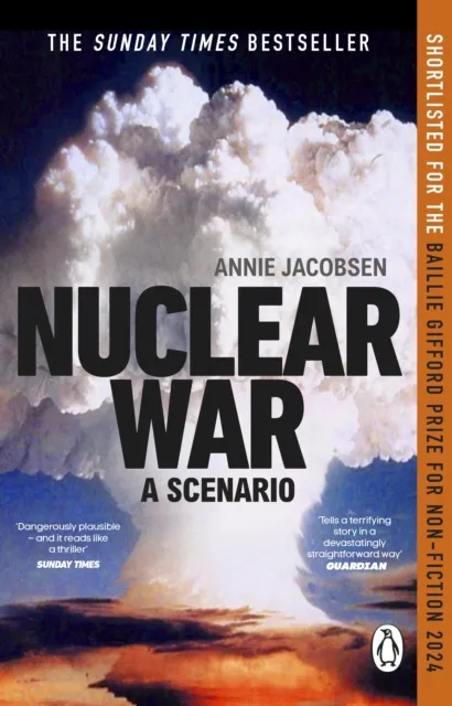 Annie Jacobsen Nuclear War : A Scenario Paperback Book Multicolor