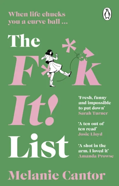 Melanie Cantor The F**k It List Paperback Book Multicolor