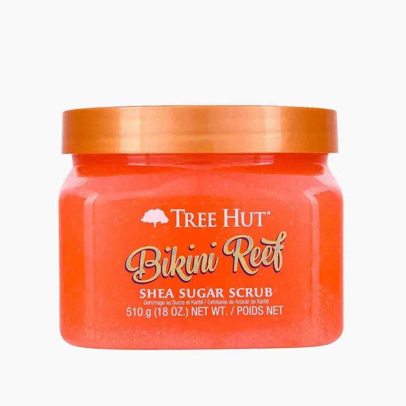 Tree Hut Bikini Reef Shea Sugar Scrub in Orange Orange