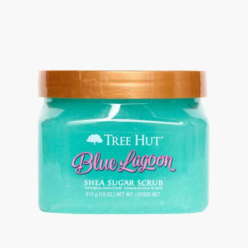 Tree Hut Unisex Blue Lagoon Shea Sugar Scrub Blue One Size female