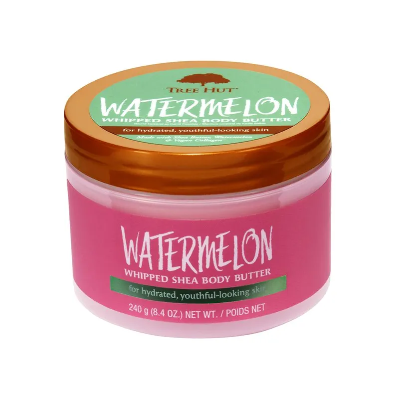 Tree Hut Unisex Watermelon Whipped Body Butter in Pink Size: 240ml Pink 240ml female
