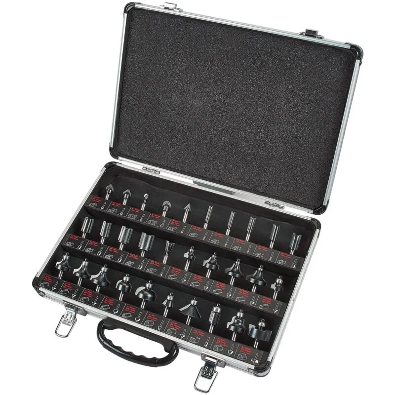 Set/SS31X1/4TC Router Bit Starter Set 30 Piece - Trend