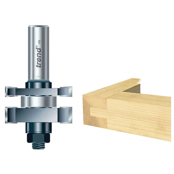 Trend - 337 x 1/2 tct Tongue & Groove Set 6.35mm x 10.0mm TRE33712TC