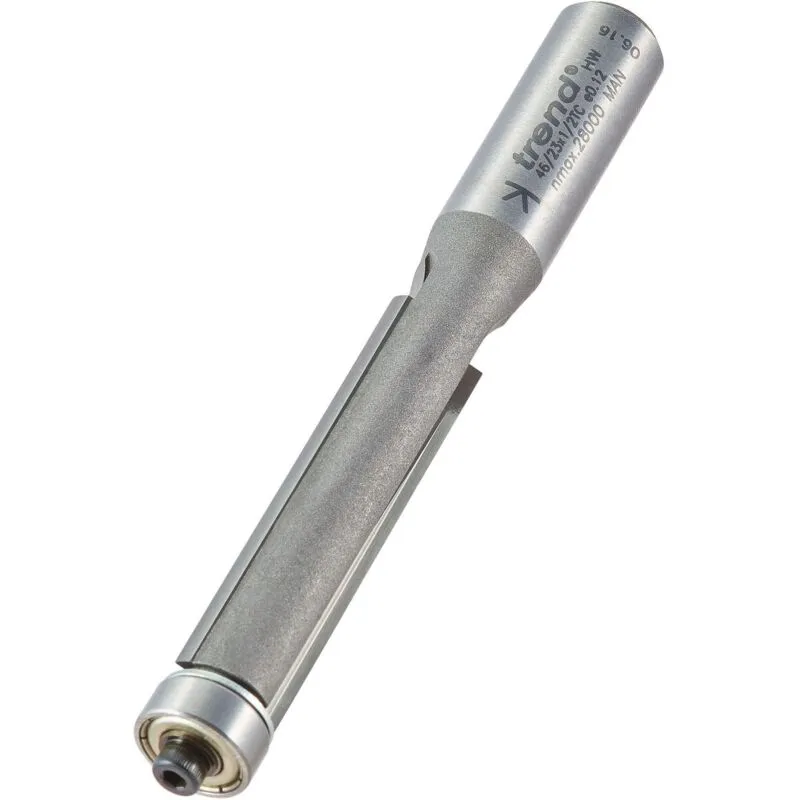 Trend Bearing Guided Trimmer Router Cutter 12.7mm 50mm 1/2"