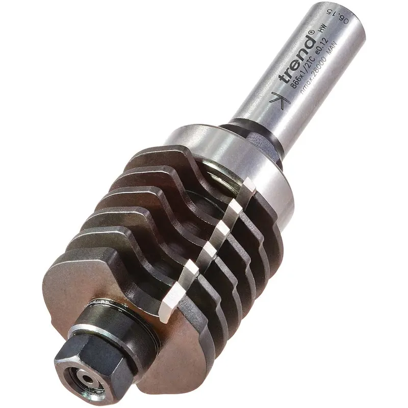 Trend Bearing Guided Finger Jointer Set 40mm 1/2"