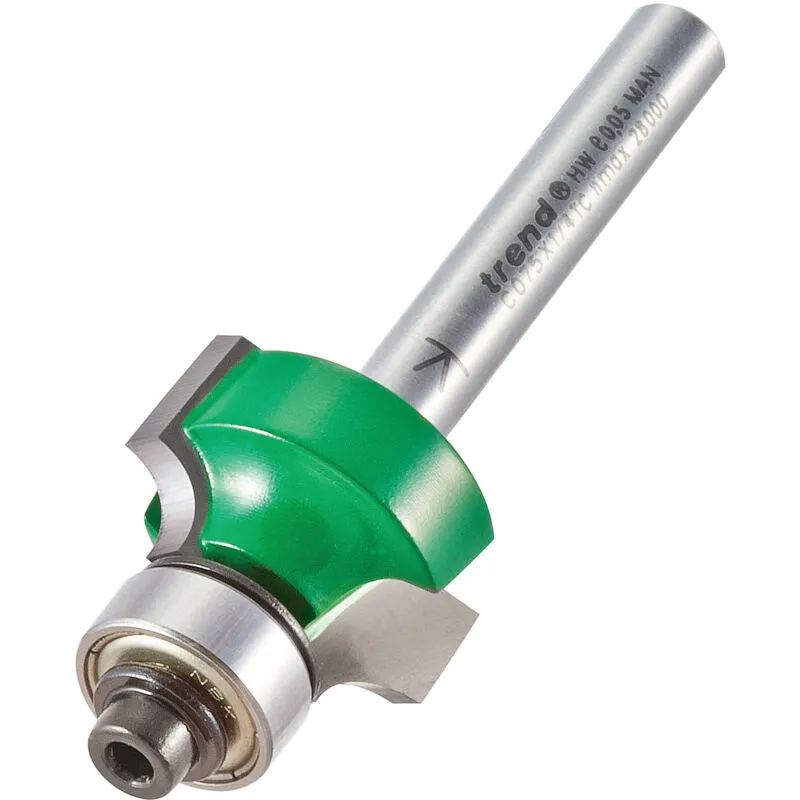 Trend - C075X1/4TC Rounding Over 4.8mm Radius x 12.7mm Cut