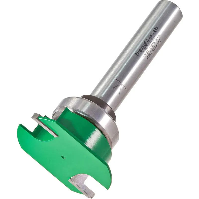 Trend Craftpro Aquamac 21 Recess Router Cutter 46.3mm 2.7mm 1/2"
