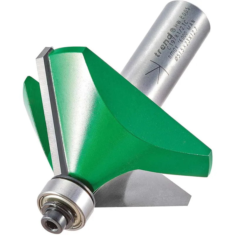 Trend C197X1/2TC 45° Bearing Guided Chamfer