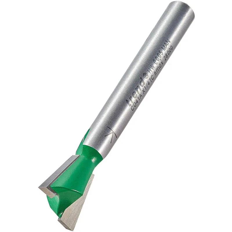 Trend C041Ax1/4TC 104° Dovetail Cutter