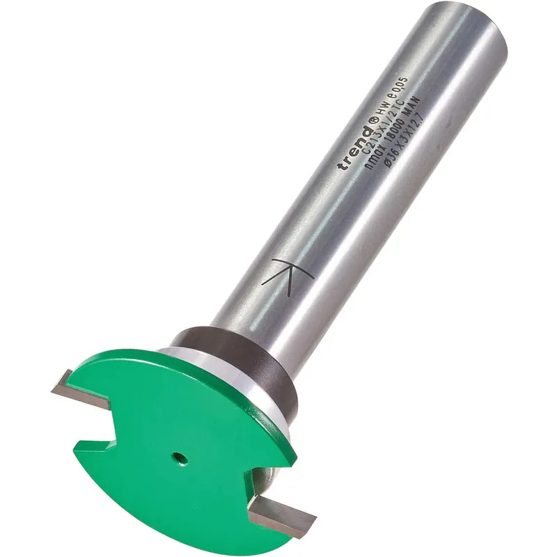 Trend Craftpro Weatherseal Groover Router Cutter 36mm 3mm 1/2"