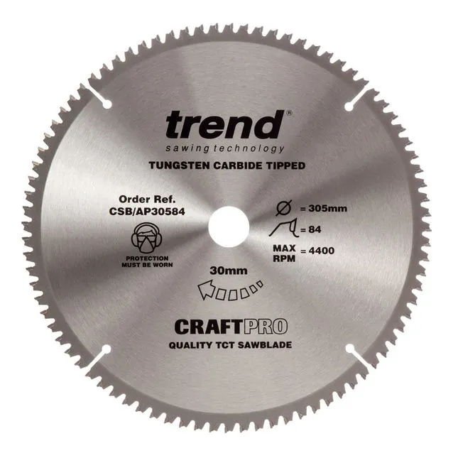 Trend Csb/CC30548 Crosscut Craft Saw Blade 305x30mm 48T