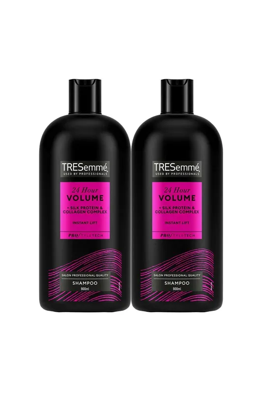 Tresemme Women's 24 Hour Body & Volume 'Shampoo' 2 Pack of 900ml in Black Black