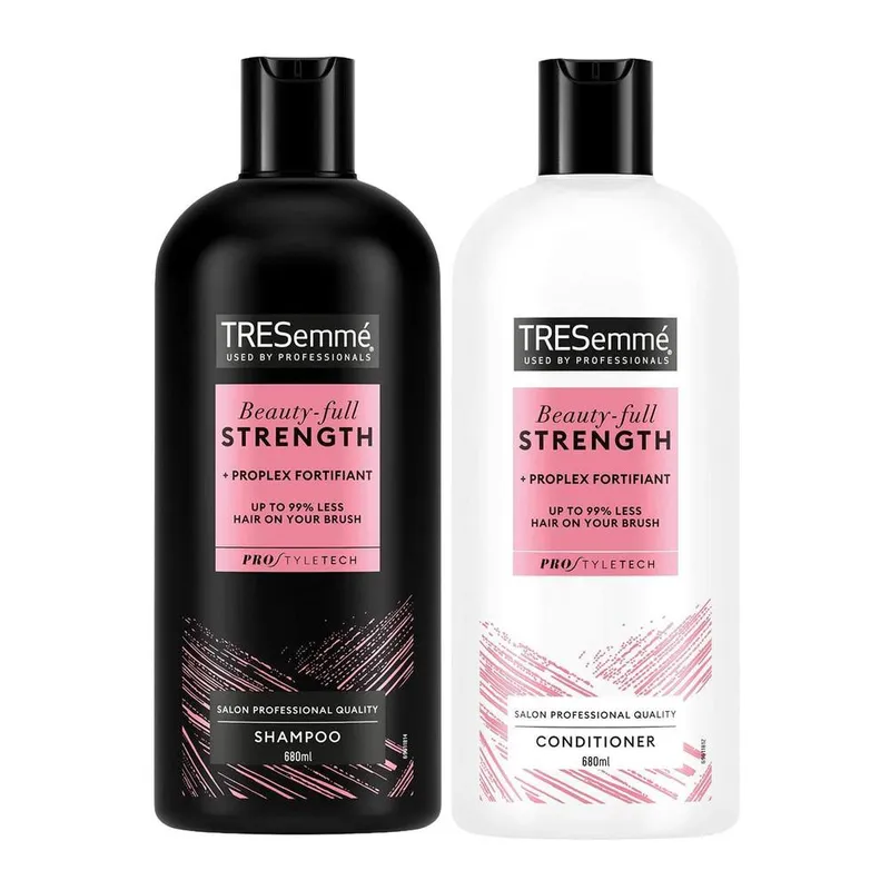 Tresemme 'Beauty-Full Strength Shampoo & Conditioner Bundle' 680ml Each Multicolor