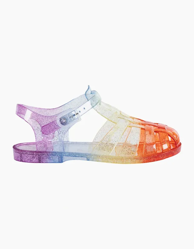 Girl's Trespass Childrens/Kids Jelly Sandals - Multi - Size: 2 uk