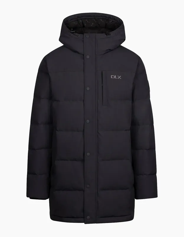 Men's Trespass Mens Griffin Dlx Down Jacket - Grey - Size: Regular/34