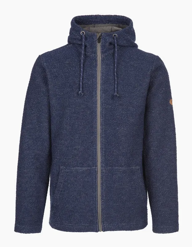 Men's Trespass Mens Scawton Zipped Hoodie - Navy - Size: 42