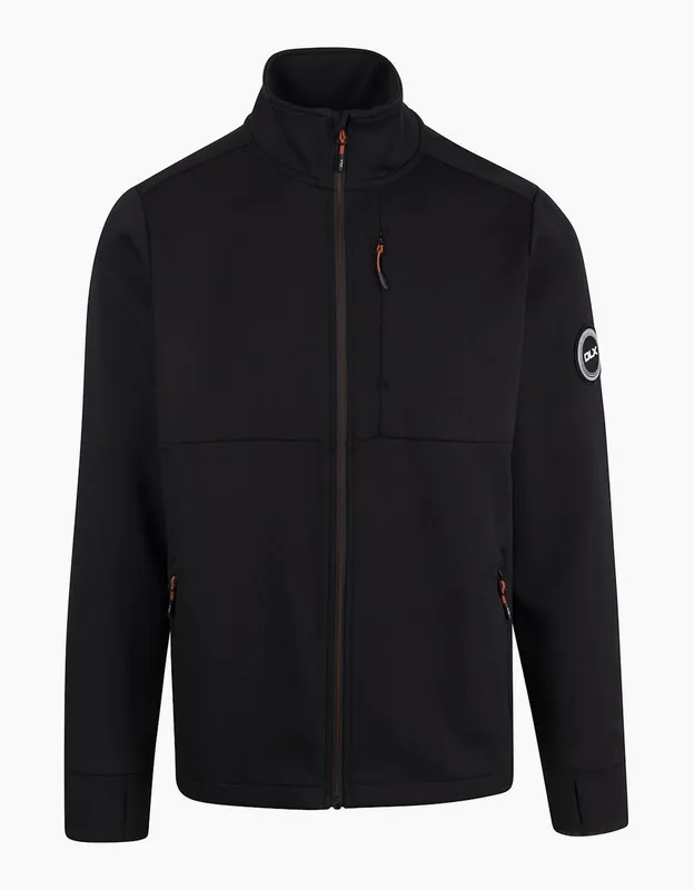 Men's Trespass Mens Travis Dlx Jacket - Black - Size: 38/Regular