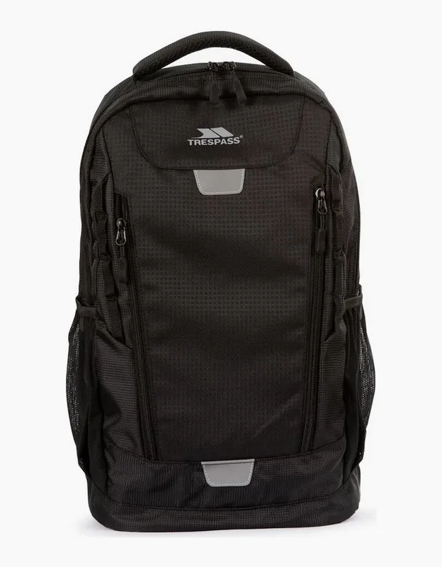 Men's Trespass Thain Backpack - Black - Size: One size