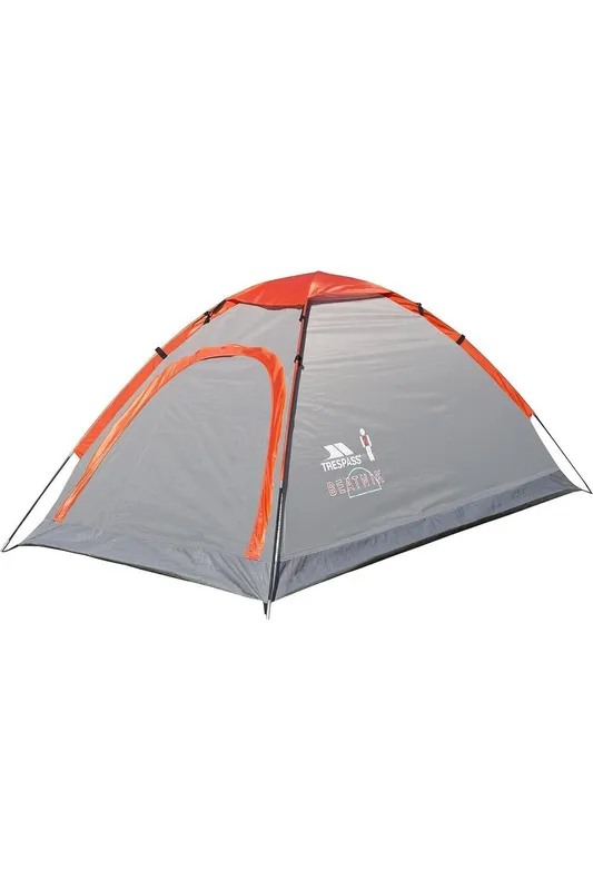 Trespass Unisex Beatnik 2 Tent in Light Grey Light Grey female