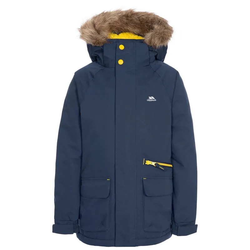 Trespass Boys Childrens/kids Upbeat Parka (Navy) - Size 2-3y