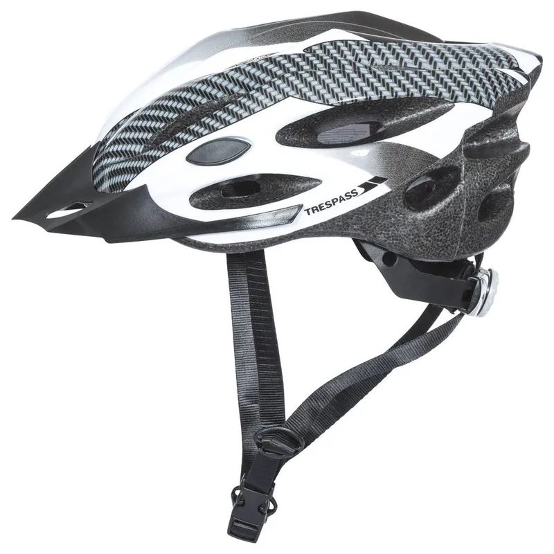 Trespass Crankster Cycling Helmet in White Size: Large/XL White L/XL