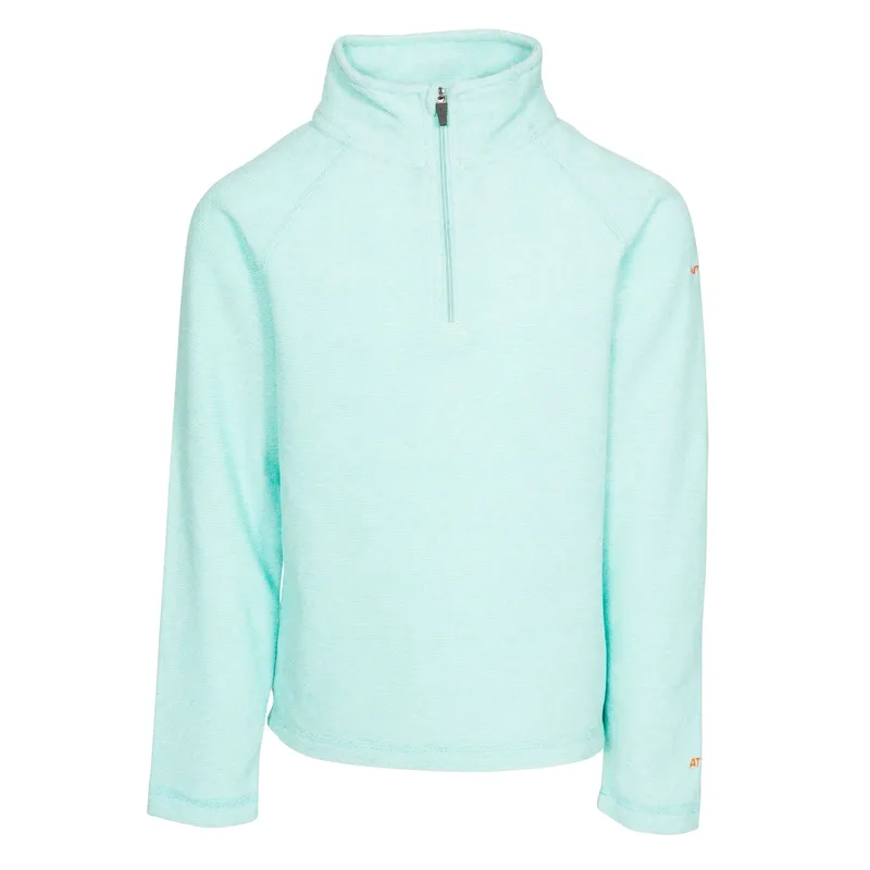 Trespass Girl's Meadows Fleece in Green Size: 2-3 Years Green 2-3 Years