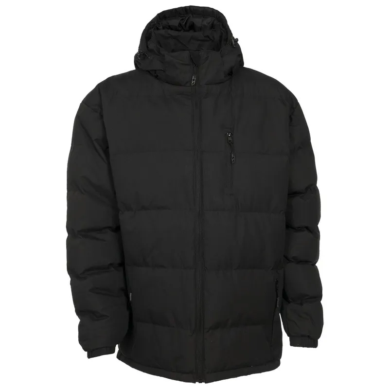 Trespass Mens Clip Padded Jacket - Black - Size 3xl