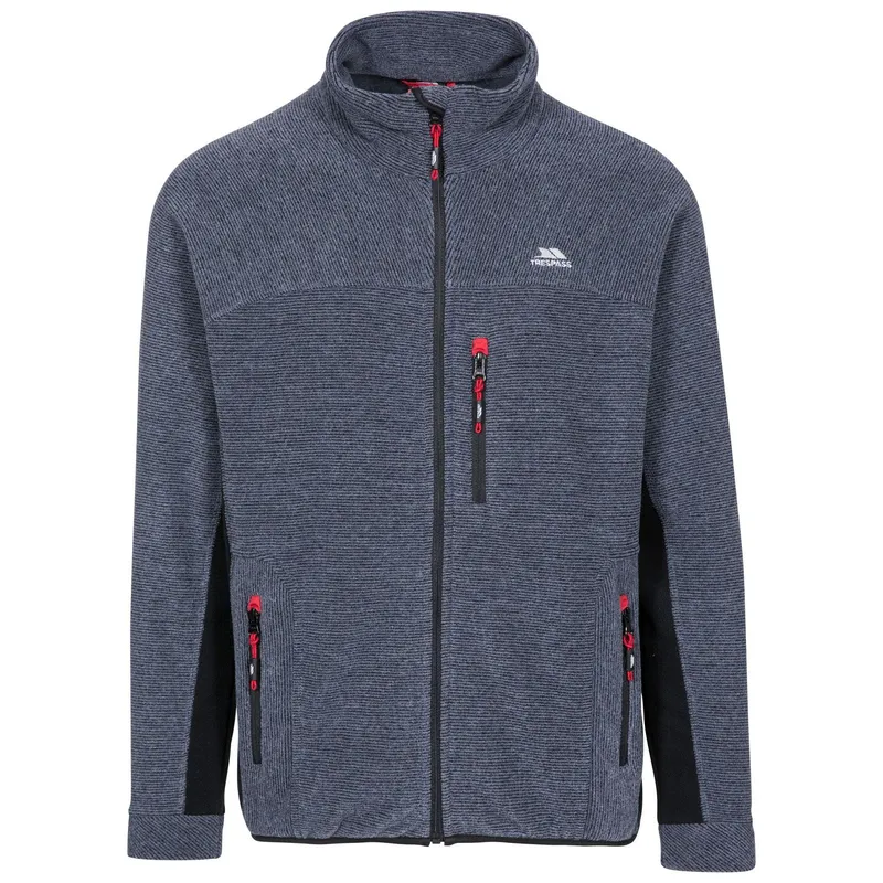 Trespass Men's Jynx Full Zip Fleece Jacket in Navy Size: XL Navy