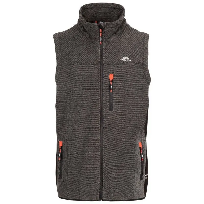 Trespass Men's Jynxless Fleece AT300 Gilet in Black Size: XL Black XL