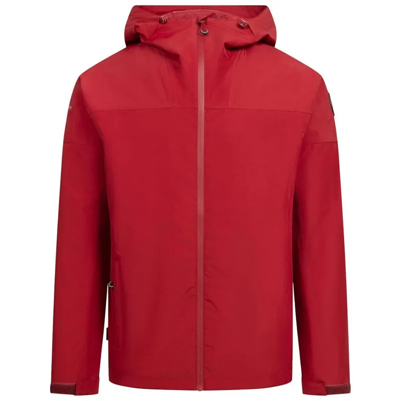 Men's Trespass Mens Monach Waterproof Jacket - Red - Size: Regular/36