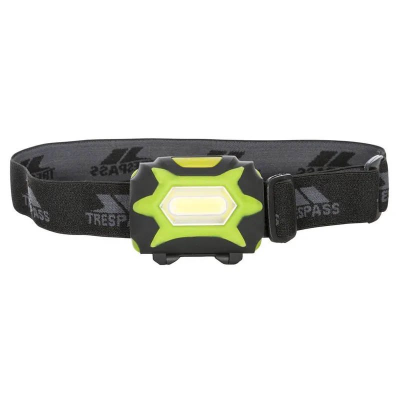 Trespass Unisex Beacon Head Torch in Black Black female