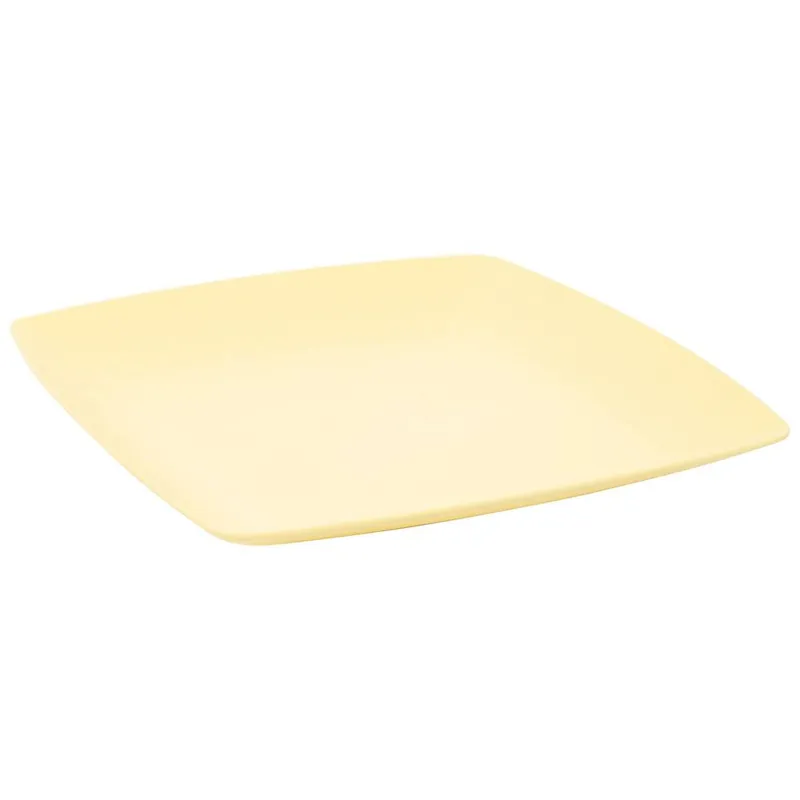 Trespass Unisex Delph Melamine Dinner Plate in Yellow Yellow female