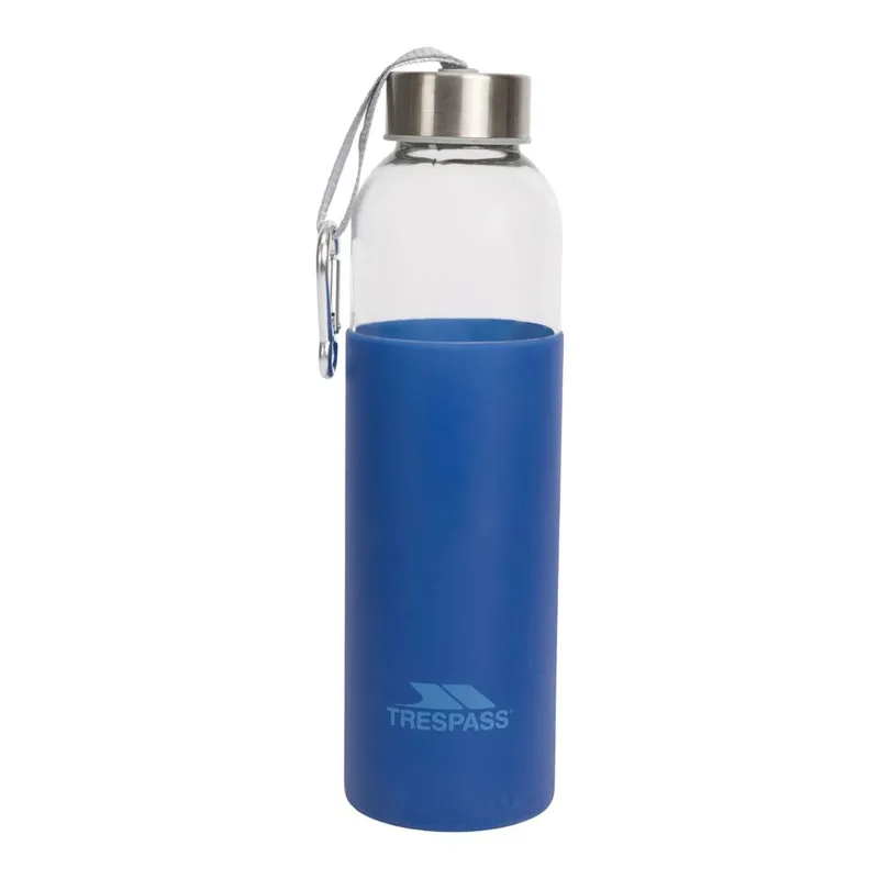 Trespass Unisex Glass 500ml Bottle in Blue Blue female