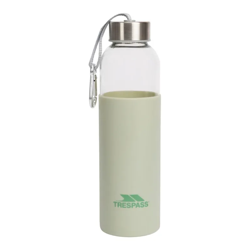 Trespass Unisex Glass 500ml Bottle in Dark Grey Dark Grey female