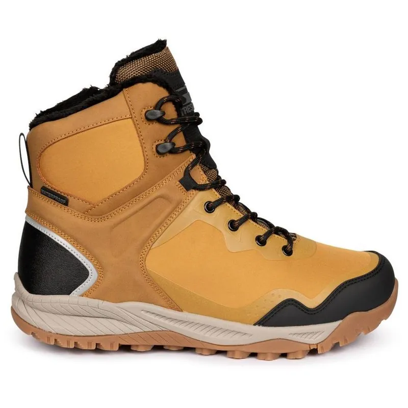 Trespass Unisex Haze Winter Boots in Tan Size: 5 - Tan - Size: 5